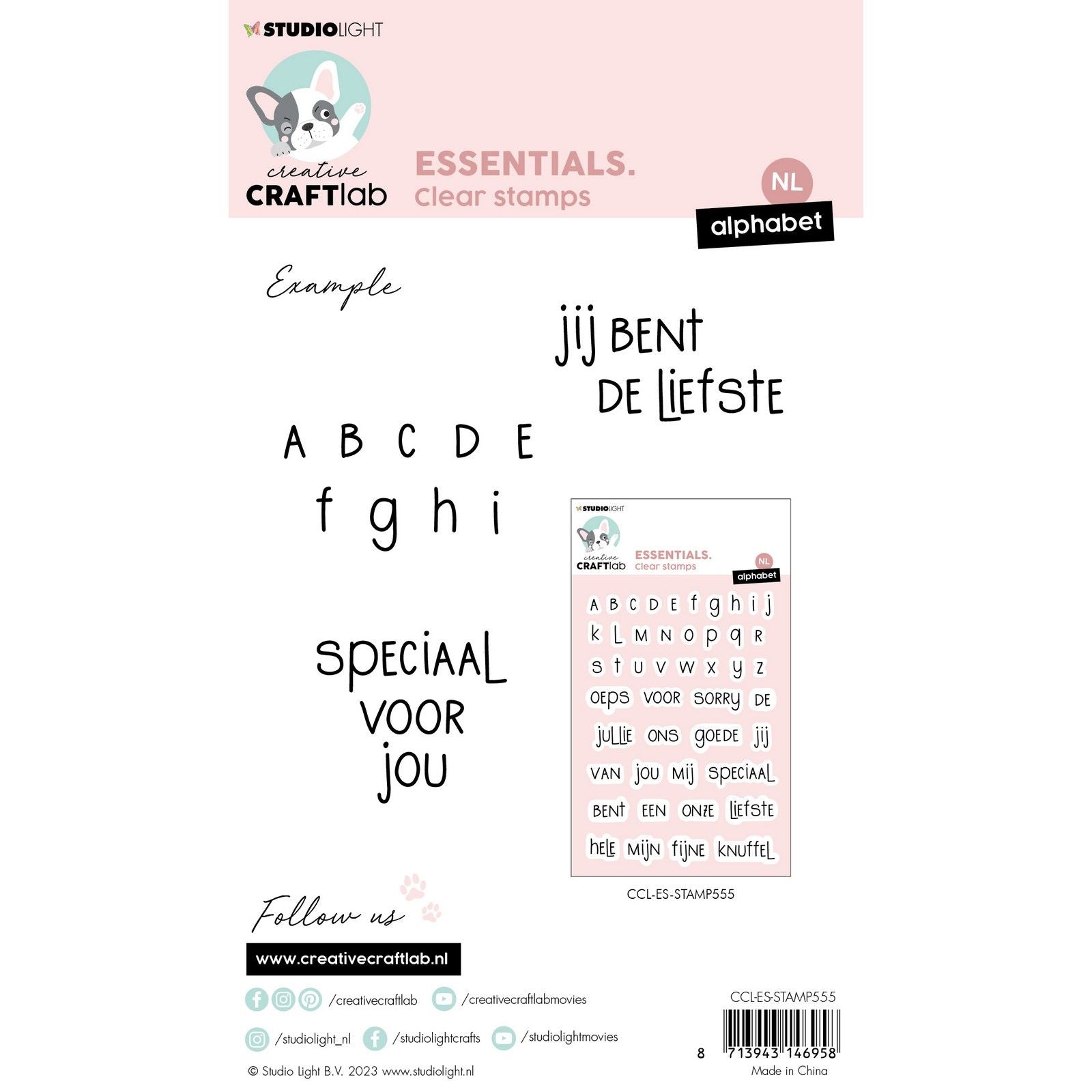 Creative Craftlab • Essentials Clear Stamp Alphabet