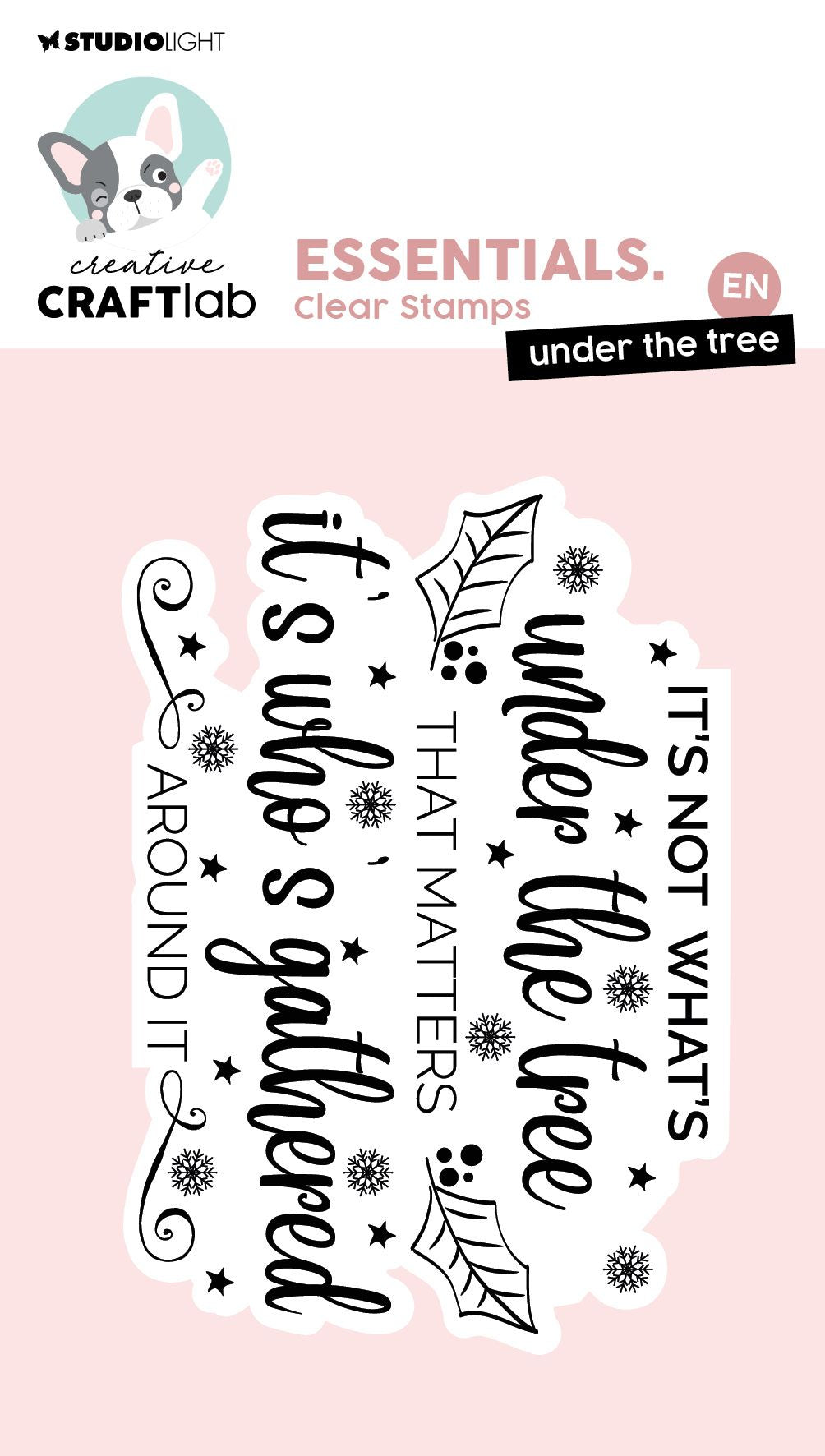 Studio Light Creative Craftlab • Essentials Clear Stamp unter dem Baum