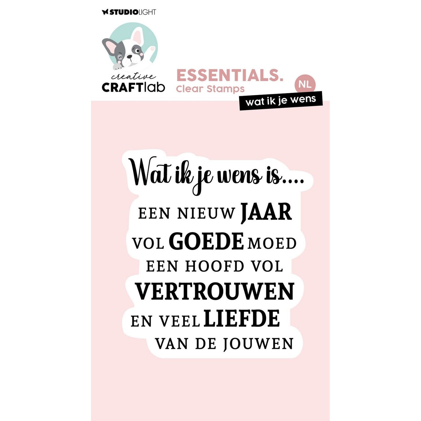Creative Craftlab Creative Craft Lab • Essentials Clear Stamp, was ich dir wünsche