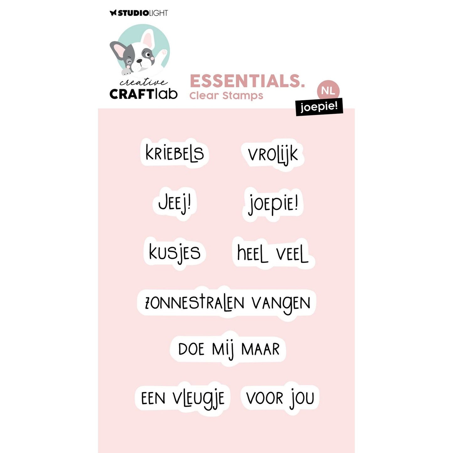 Creative Craftlab • Essentials Clear Stamp und juhuu