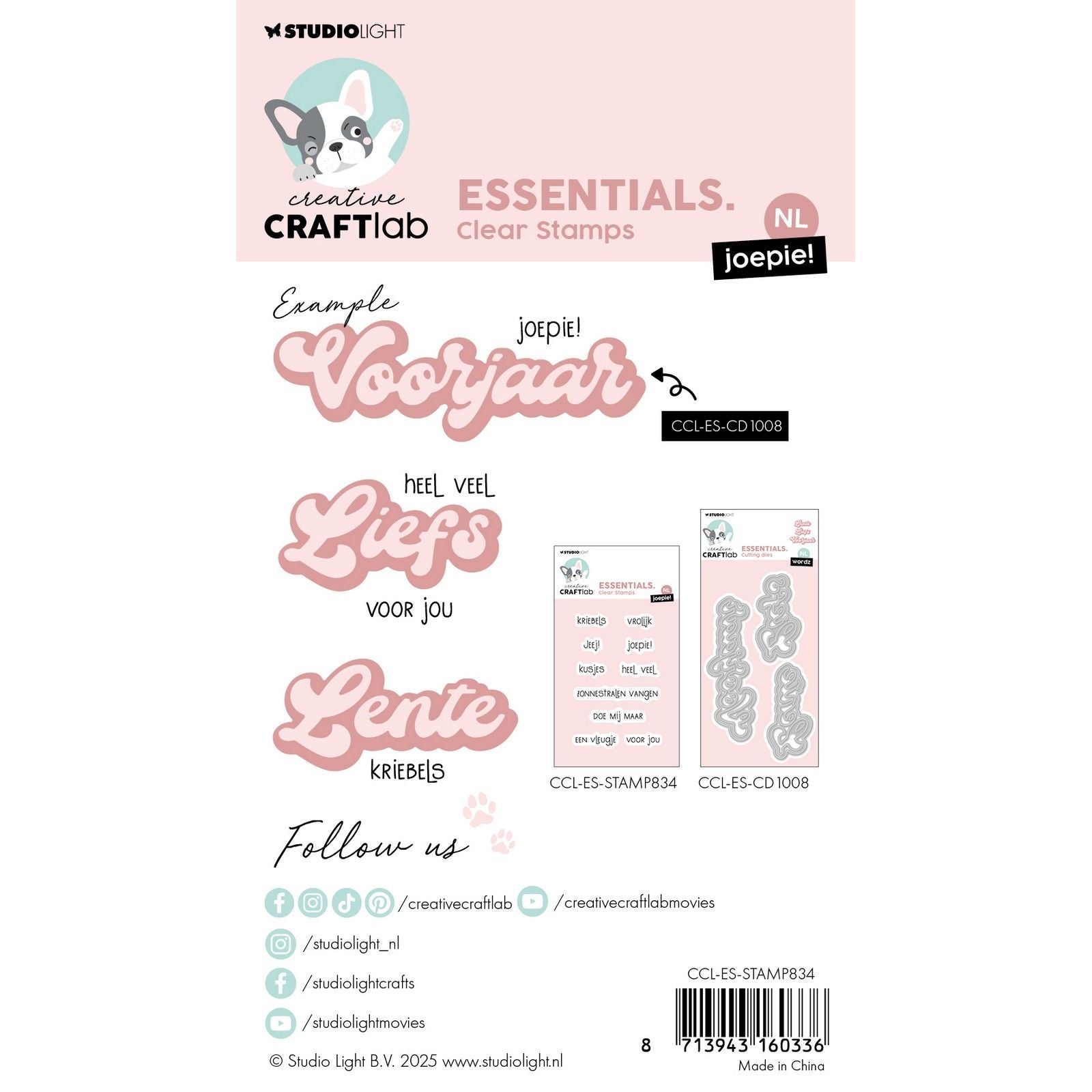 Creative Craftlab • Essentials Clear Stamp und juhuu