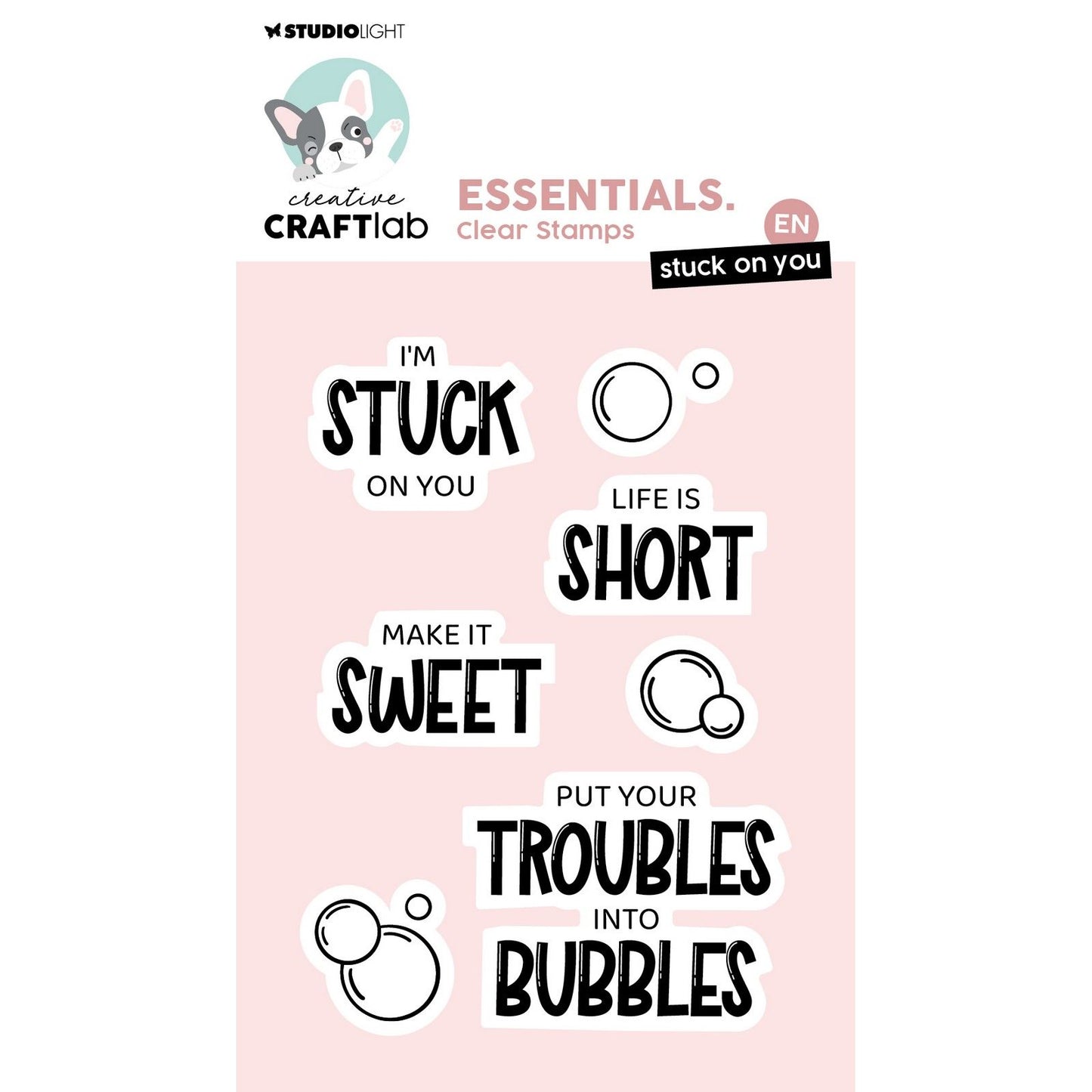 Creative Craftlab • Essentials Clear-Stempel zum Aufkleben