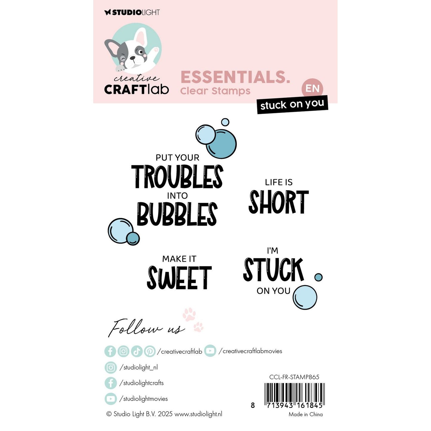 Creative Craftlab • Essentials Clear-Stempel zum Aufkleben