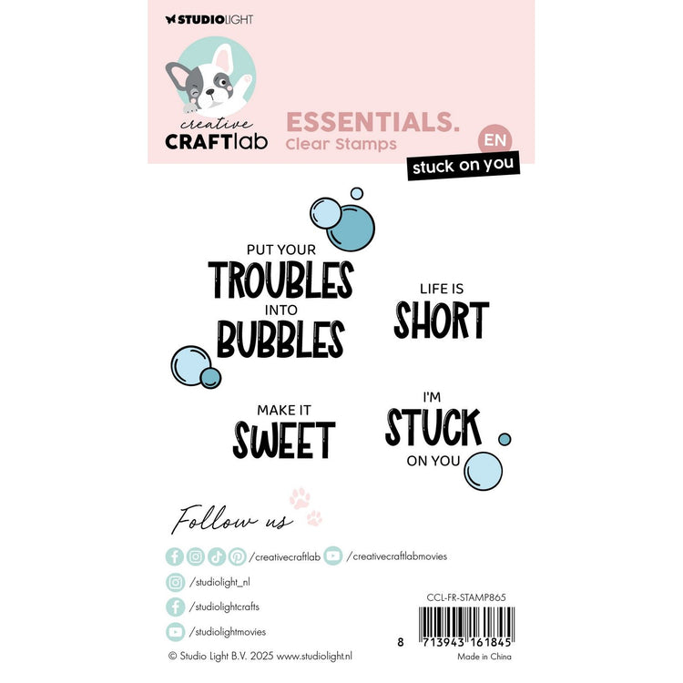 Creative Craftlab • Essentials Clear-Stempel zum Aufkleben
