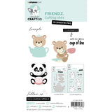 Creative Craftlab • Friendsz-Schneideschablone, Zubehör, Tee - afbeelding 2