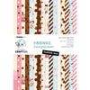 Creative Craftlab • Friends Papierblock Bubble Tea