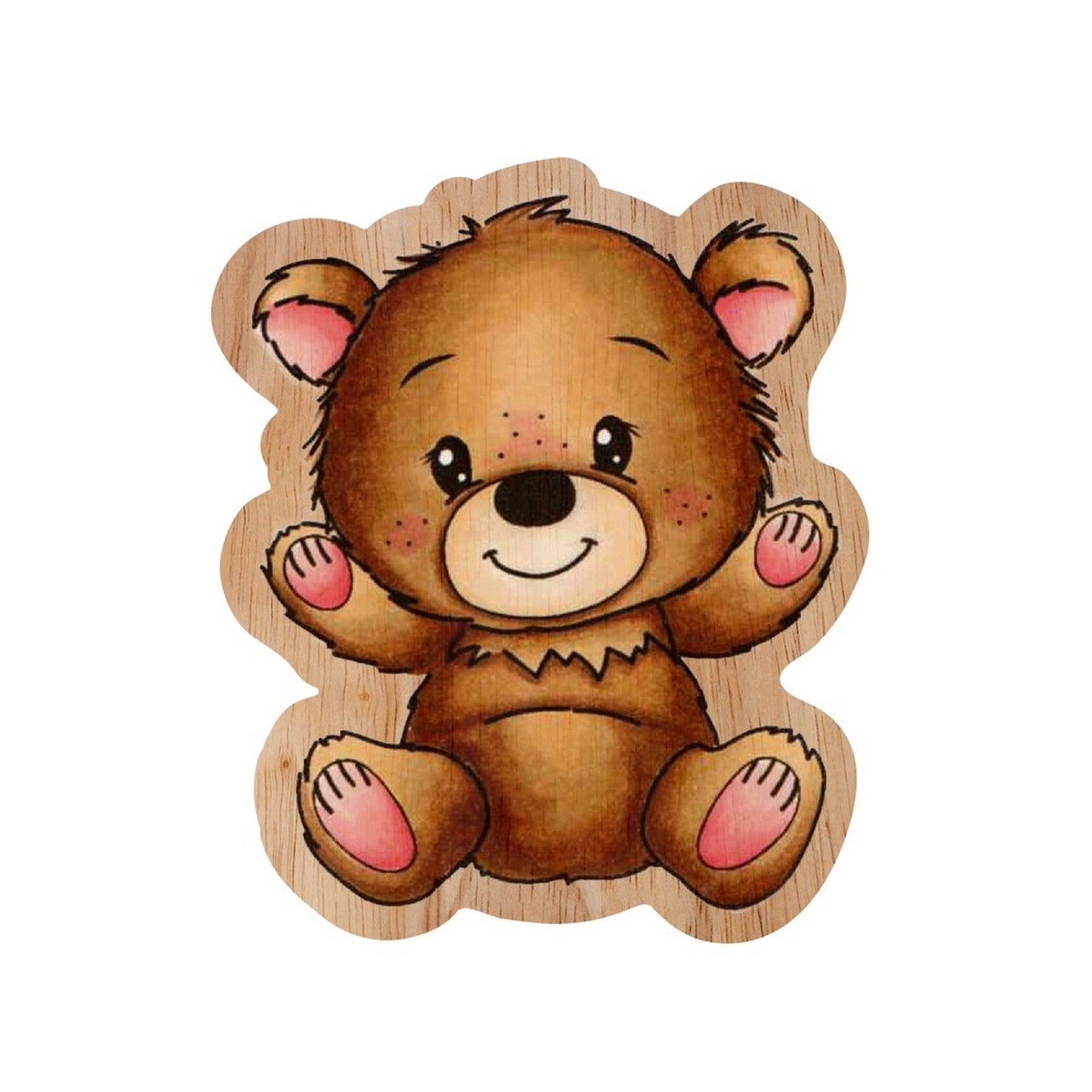 Creative Craftlab • Friendsz-Stempel aus Holz, sitzend