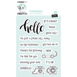 Creative Craftlab Creative Craft Lab • Friendsz Clear Stamp Hallo - afbeelding 1