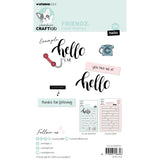 Creative Craftlab Creative Craft Lab • Friendsz Clear Stamp Hallo - afbeelding 2