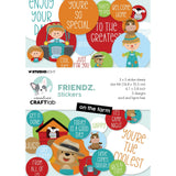 Creative Craftlab • Friendsz-Sticker-Papierblock auf dem Bauernhof - afbeelding 1