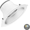CCT-LED-Downlight mit weißem Reflektor, 15 W, dreifach weiß, dimmbar – LED2509