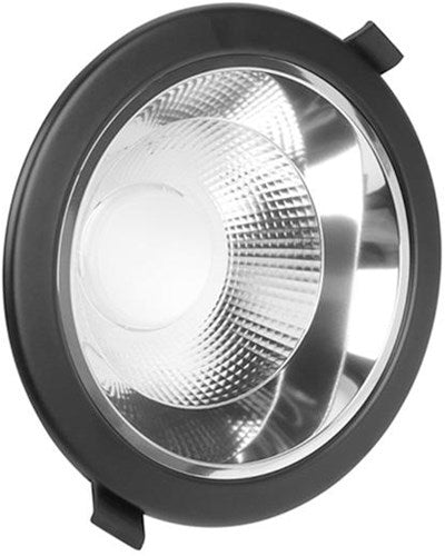 CCT-LED-Downlight mit schwarzem Reflektor, 12 W, dreifach weiß, dimmbar – LED2507