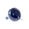 Nv ding dong Glocke 60mm Tropfen blau mit Tropfen Karte