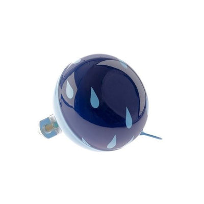 Nv ding dong Glocke 60mm Tropfen blau mit Tropfen Karte