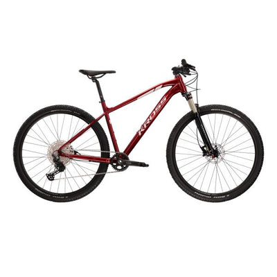 Kross Mountainbike Level 6.0 MTB – 29 Zoll – Rahmen M (17 Zoll) – Ruby Silver Gloss