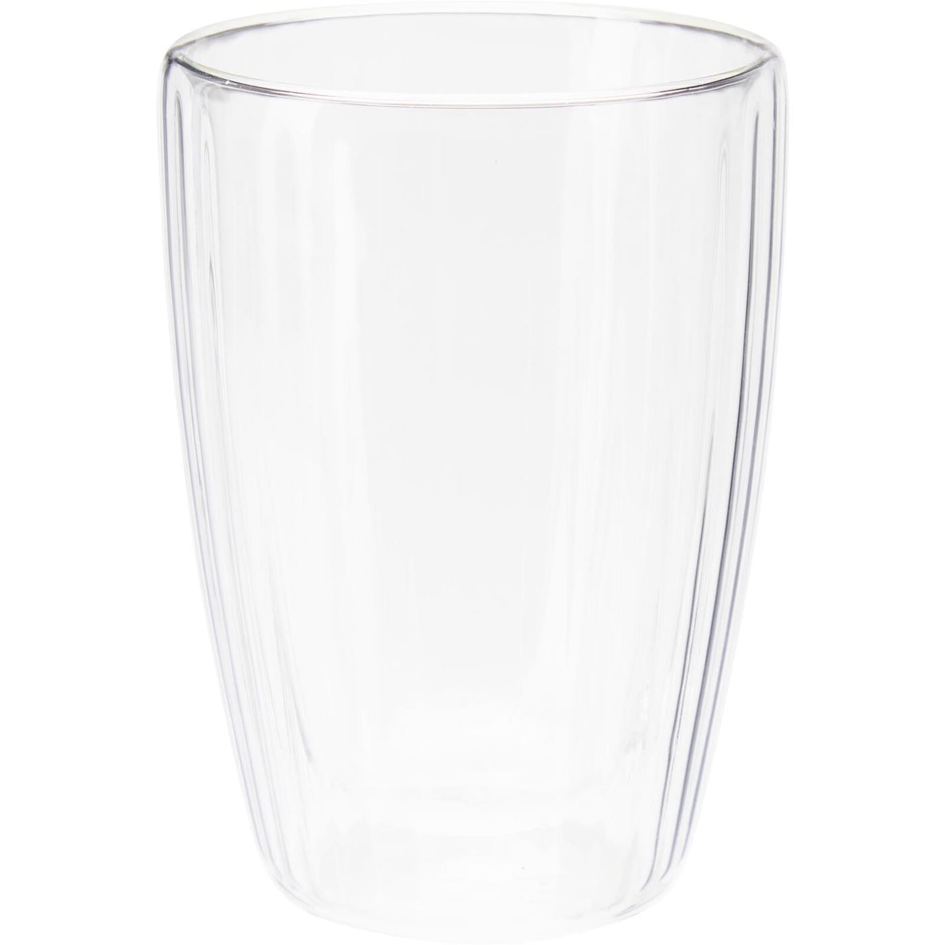 Kaffee-Teeglas doppelwandig 2 Stk