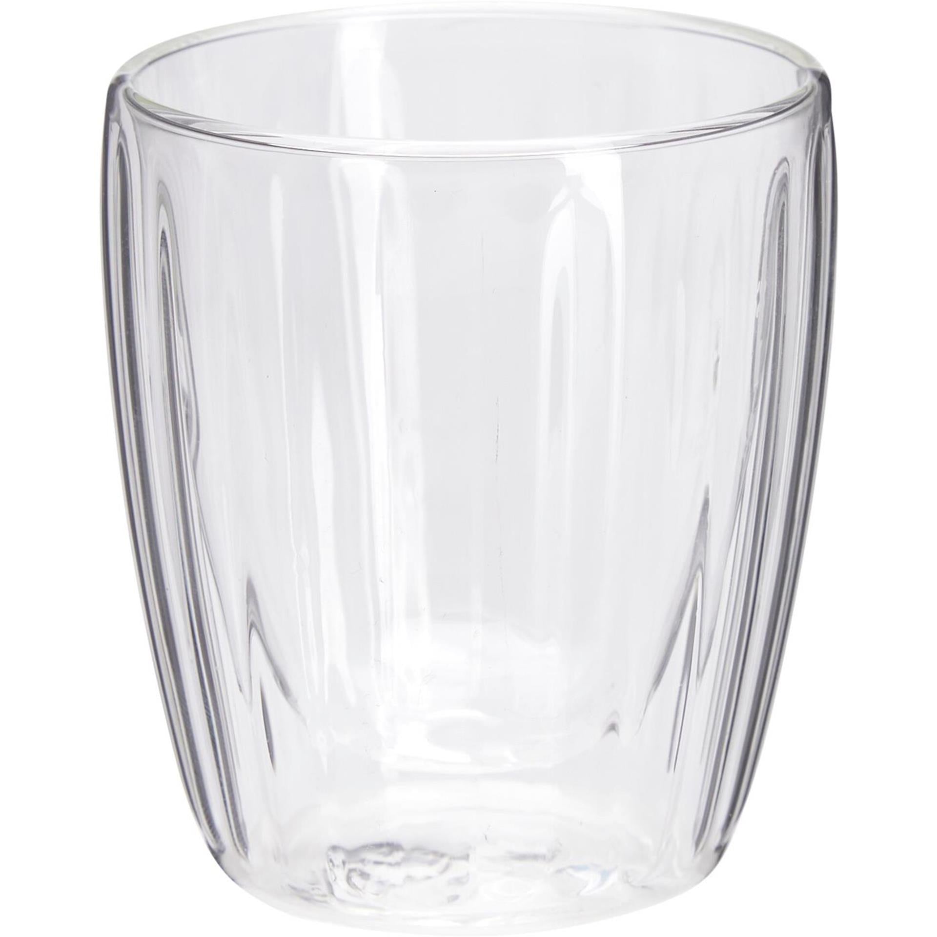 Kaffee-Teeglas doppelwandig 2 Stk