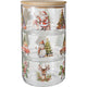 Home Styling Vorratsdose Glas Weihnachten 3-schichtig