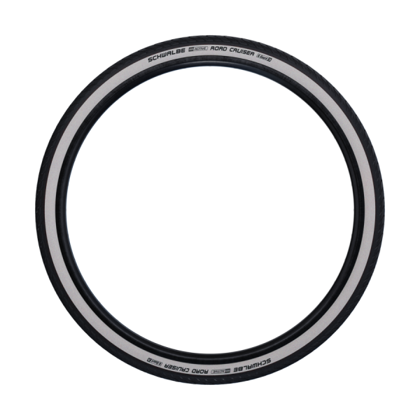 Schwalbe Wire Band Road Cruiser plus Akt 37-622 SW White
