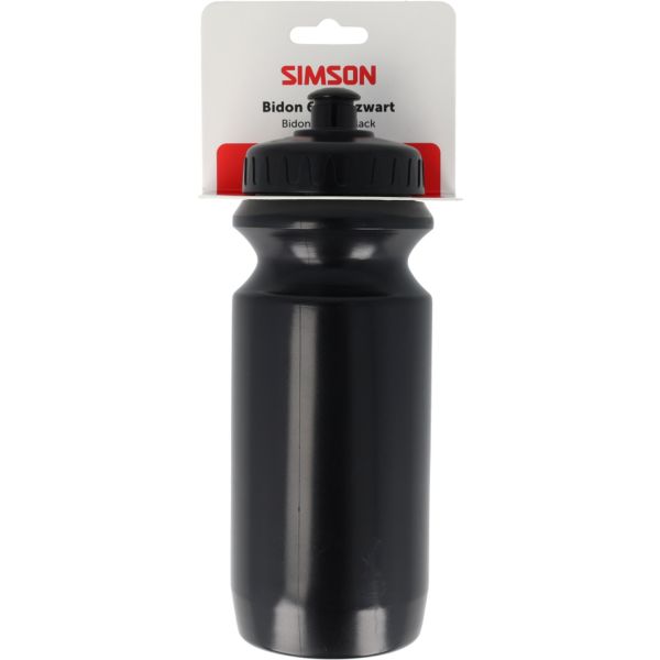 Simson Wasserflasche 600ml schwarz