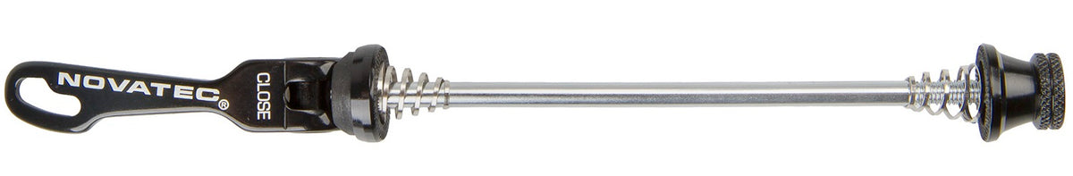 Novatec Quick release Schnellspanner Vorderachse 112 mm alu schwarz