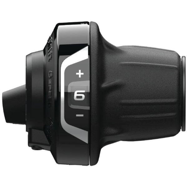Shimano Turner (rechts) 6-Gang-Turnier SL-RV400-Black Silber
