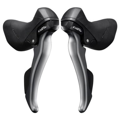 Shimano Verstellerhendel Set 2 x 8 Geschwindigkeit Claris ST-R2000 Grau Schwarz