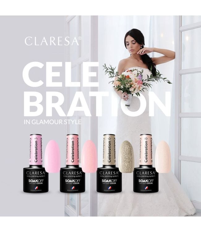 Claresa Claresa UV führte Gellak 5ml Feier 3