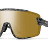 Smith Bril Wildcat Mattgrau Marmor Chromapop polarisierter Bronzespiegel