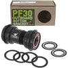 Räder Herstellung von Rädern MFG Bottom Bracket PF30 Shimano 24 mm ACB Schwarz