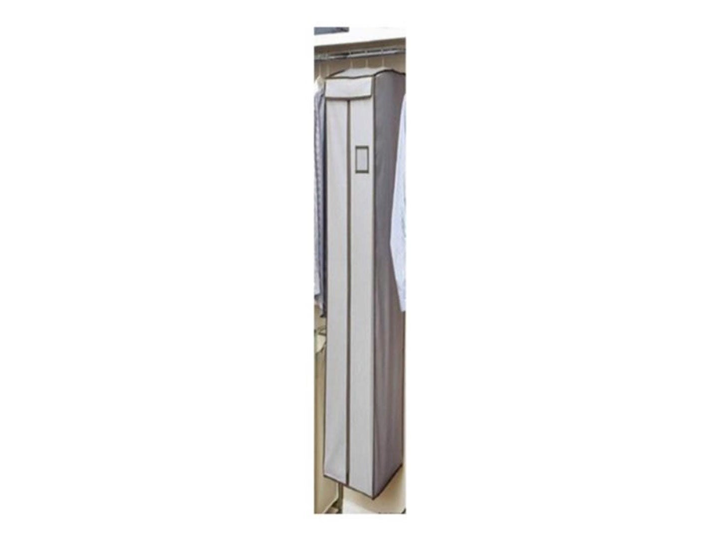 Hängegarderobe grau 135x20x48cm
