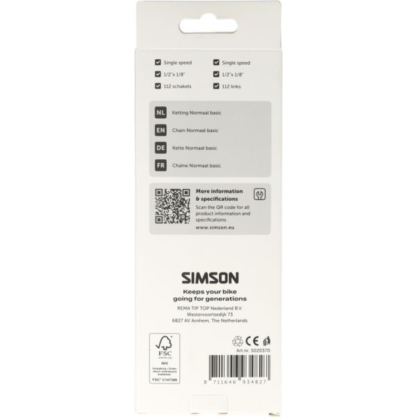 Simson Halskette normal Basic