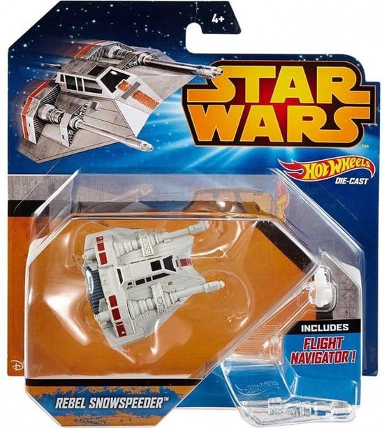 Star Wars Hotwheels Rebellen -Snowspeeder -Raumschiff