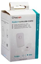 Chacon Funk-Türklingel-Set 120 m steckbar weiß – 8415105