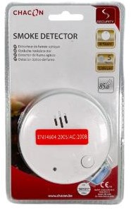 Optischer Rauchmelder Chacon + Lithiumbatterie 5 Jahre – 7900506