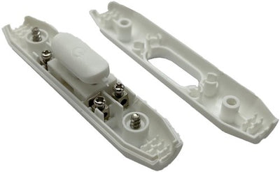 Chacon Schnurschalter rundes Design weiß 2a - 7401100