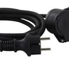 Chacon Verlängerungskabel Gummi zweifach 3x1,5qmm 10m - 1167145