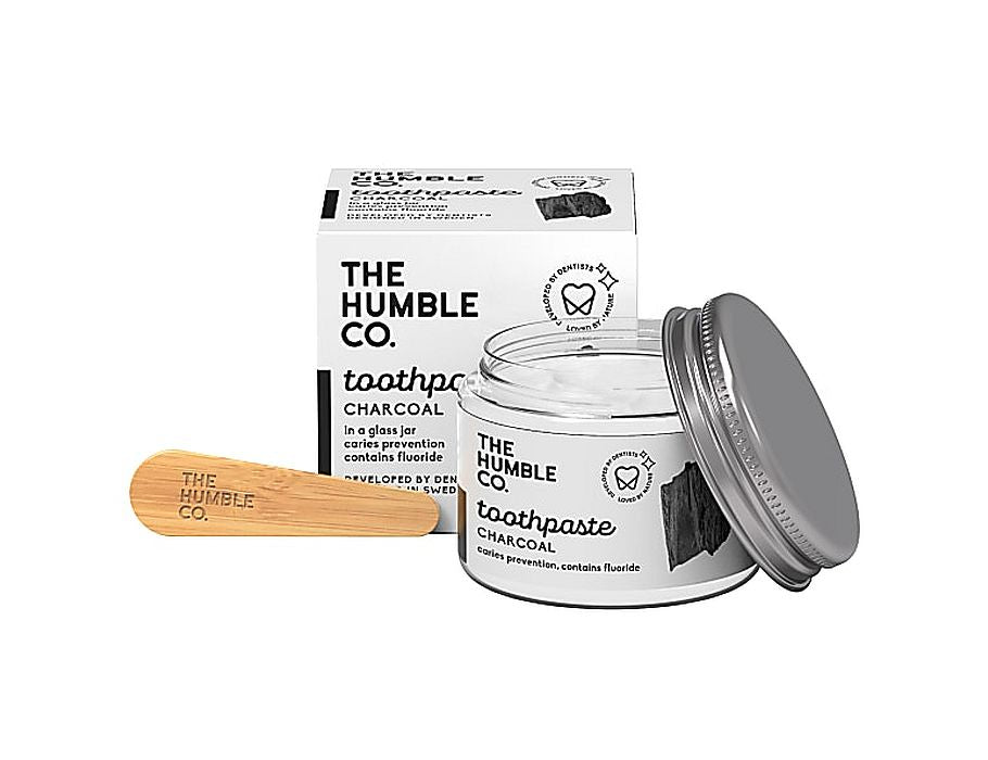 Der Humble Co. Zahnpasta Null Abfallkohle mit Fluor 50 ml