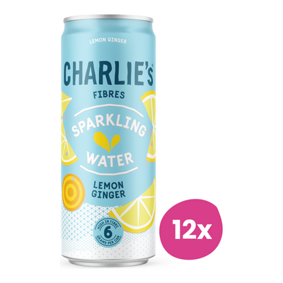 Charlie's Fibers Zitronen-Ingwer-Dose (12x 33 cl)
