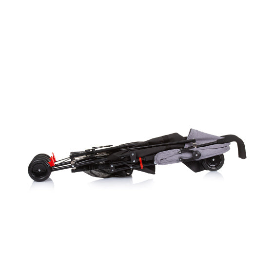 Chipolino Amaya faltbar plooibuggy buggy leinen grau schwarz schwarz
