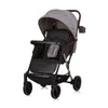 Chipolino Bernsteinfaltbarer Buggy mit Fußabdeckung Granitgrau Schwarz