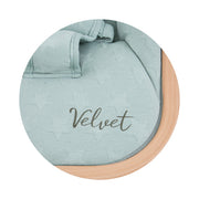 Chipolino Velvet Faltbarer Schaukelstuhl mit mobiler Aloe Wood Mintgroen Beige - afbeelding 6