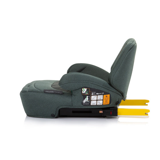 Chipolino Safy Seating-Ansatz I-Größe 125-150 cm Isofix Pastell dunkelgrün