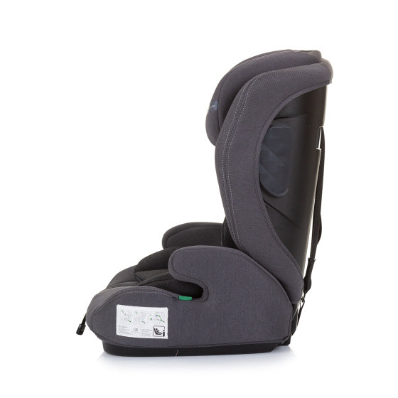 Chipolino -Ikon -Autositz I -Größe 76 -150 cm Gruppe 1, 2 und 3 Granitanthrazit