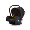 Chipolino Aura-Autositz mit Adaptern 40-85 cm Gruppe 0+ Obsidian Schwarz