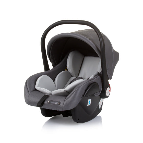 Chipolino Havanna-Autositz mit Adaptern 40-85 cm Gruppe 0+ Silbergrau