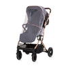 Chipolino Combo faltbare Buggy mit Fußabdeckung Obsidian Gold Schwarz