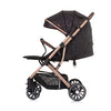 Chipolino Combo faltbare Buggy mit Fußabdeckung Obsidian Gold Schwarz