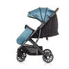 Chipolino Combo faltbare Buggy mit Fußabdeckung blaugrüne türkisschwarz