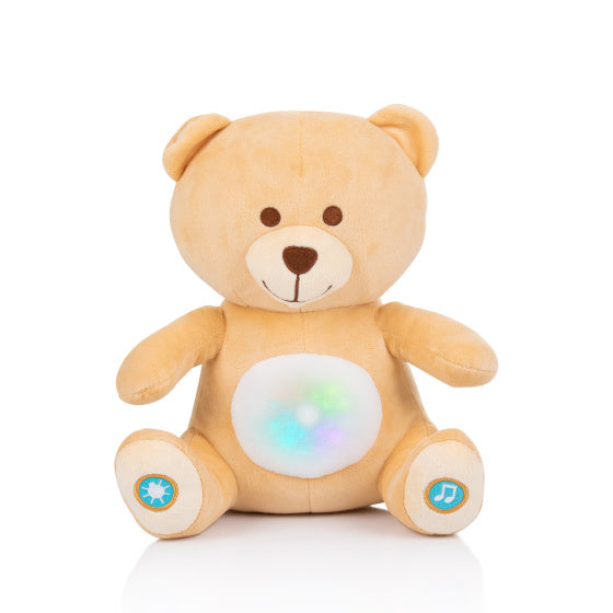 Chipolino Plüsch Baby Nachtlampe kuscheliger Bär mit Musiklicht